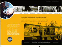 Tablet Screenshot of idealwelders.com